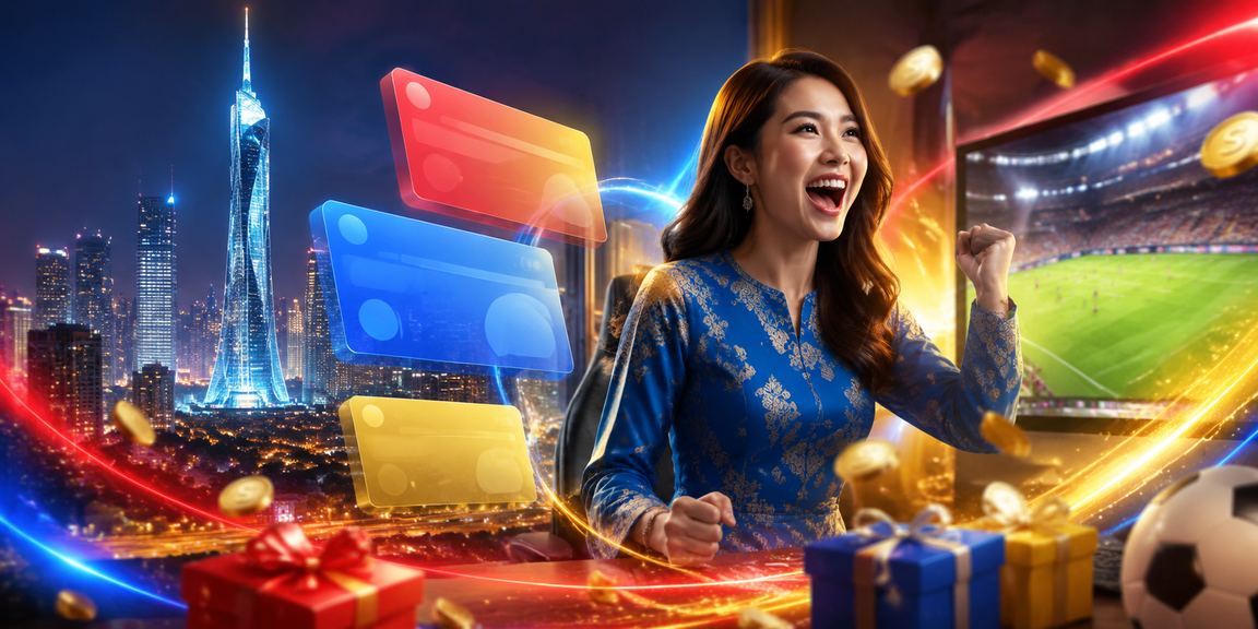 Pengguna Malaysia di Kuala Lumpur menikmati rebat dan bonus melalui akaun dalam talian